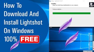 ✅ How To Download And Install Lightshot On Windows 100 Free  September 2020 [upl. by Llorrad]