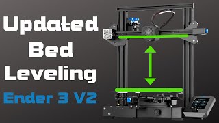 Ender 3 V2 Bed Leveling  Quick Look at How to Level a 3D Printer Bed [upl. by Nnor]