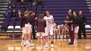 High School Girls Basketball Dowling Catholic vs Holy Angels [upl. by Aicnarf]