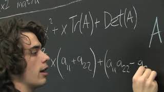 How to Find the Characteristic Polynomial of a 2x2 Matrix [upl. by Theda]