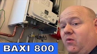 LEEDS PLUMBER  COMBI BOILER INSTALLATION  BAXI 830 [upl. by Lesya]