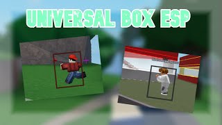 Roblox Script Box ESP Universal FREE Pastebin [upl. by Nnyleak]