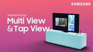 How to screen mirror your phone on your TV using Tap View and Multi View  Samsung US [upl. by Murdoch181]