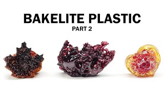 Making bakelite plastic Part 2 [upl. by Muriel]