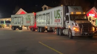 A Day In The Life of a US FOODS Delivery DriverLocal Trucking [upl. by Coltun]