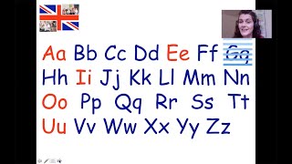 🇬🇧 Alphabet  Lesson 1  beginner English A1 [upl. by Piscatelli732]