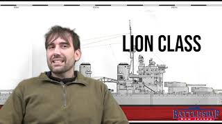 Lion Class Vs Iowa Class Battleships [upl. by Lucania]