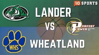 Wyoming HIgh School Basketball Lander Vs Wheatland [upl. by Choo]