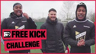 CHUNKZ amp YUNG FILLY VS F2s BILLY  FREE KICK CHALLENGE [upl. by Dallis665]