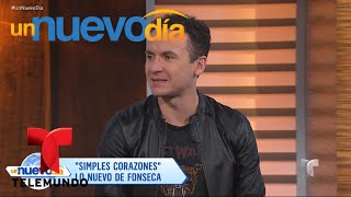 Fonseca nos presenta su nuevo trabajo “Simples Corazones”  Un Nuevo Día  Telemundo [upl. by Lleddaw]