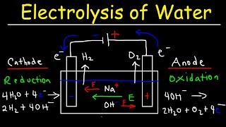 Electrolysis of Water  Electrochemistry [upl. by Won]