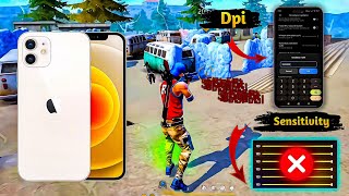 IPhone 12 Free Fire SensitivityDpiHeadshot Settings [upl. by Minor]