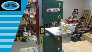 PARKSIDE BAND SAW PBS 350 A1  Sega a Nastro [upl. by Uah641]