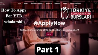 How to apply for Turkiye Burslari Part 1  Ethiopian Students [upl. by Mortensen189]