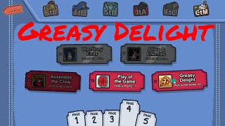 Completing The Mission  Greasy Delight Achievement  Henry Stickmin Collection [upl. by Assenev]