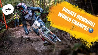 ROGATE DOWNHILL MTB WORLD CHAMPS [upl. by Ahsinan146]