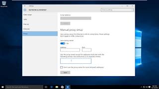 How To Set Up and Configure Proxy In Windows 10 Tutorial [upl. by Nosiaj]