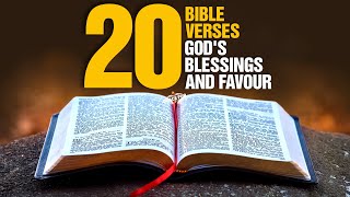 The Best Bible Verses For Gods Favour and Blessings [upl. by Macdermot]