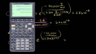 The Arrhenius equation  Kinetics  AP Chemistry  Khan Academy [upl. by Honeyman]