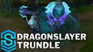 Dragonslayer Trundle Skin Spotlight  PreRelease  League of Legends [upl. by Nedi]