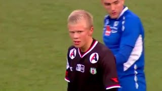 15 Years Old Professional Debut Erling Haaland [upl. by Cinda]