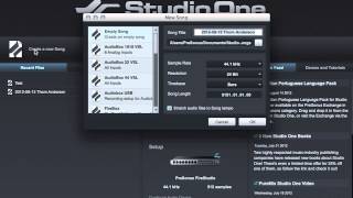 PreSonus 101 MIDI Device Setup in Studio One [upl. by Arenahs860]