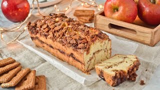 Cake Pomme cannelle et spéculoos [upl. by Enrique]